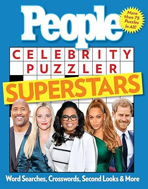 People Celebrity Puzzler Superstars: Word Searches