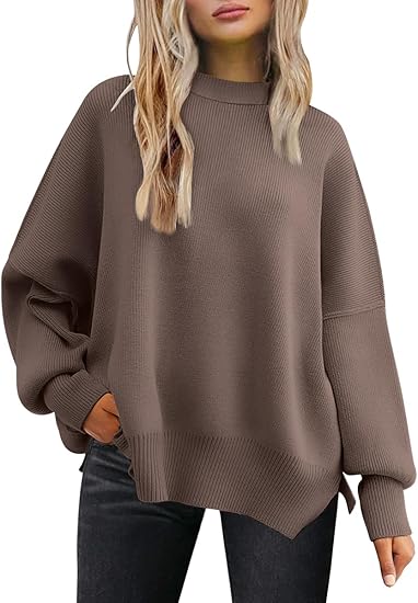 LILLUSORY Women's Oversized Batwing Sweaters