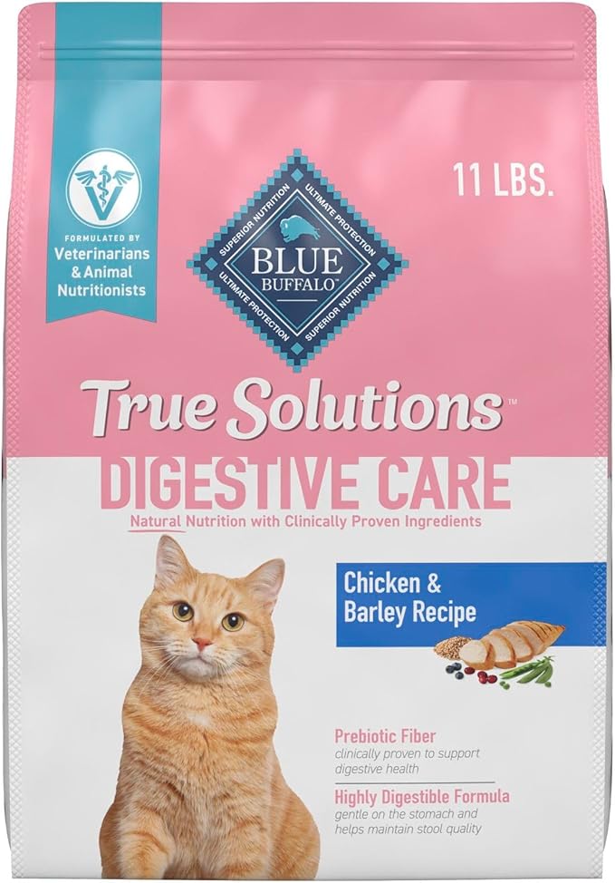 Blue Buffalo True Solutions Digestive Care Natural Dry Cat Food